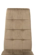 Стул для кухни и гостиной Vetro Mebel N-66-2 Капучино вельвет (N-66-2-cappuccino-velvet) - изображение 6