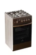 Плита газовая GRETA 1470-00-07AA коричн. (чуг.реш) GG 5772 CG 38 (B) - изображение 1