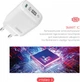 Сетевое зарядное устройство Intaleo TCGQPD120L 1USB 3A White + Cable USB-Lightning (1283126510007) - изображение 2