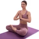 Коврик для фитнеса и йоги SP-Planeta Sport Top Fit 1772 6мм фиолетовый - изображение 7