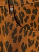 Юбка джинсовая мини летняя женская H&M 0736319_леопард 38 Светло-коричневая (KZ2000000986357_KAY2000000986357) - изображение 2
