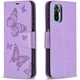 Чохол-книжка з малюнком UniCase Butterfly Pattern для Xiaomi Redmi Note 10 / Note 10s / Poco M5s - Purple - зображення 1