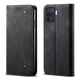 Чехол-книжка с кармашками UniCase Jeans Wallet для OPPO Reno 5 Lite - Black - изображение 1