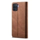 Чехол-книжка UniCase Jeans Wallet для OPPO Reno 5 Lite - Brown - изображение 3