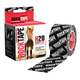 Кінезіо тейп H2O Black Logo 5 см x 5м RockTape (2889-29139) - зображення 1