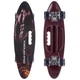 Пенни Борд Penny Go Cruiser круизер с ручкой Profi 885-6 коричневый-черный со светящимися колесами - изображение 1