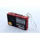 Акустическая система Golon радиоприемник аккумуляторный с функцией Power Bank колонка FM радио USB фонарик Красный (RX-2277) - изображение 2