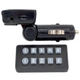 FM трансмітер автомобільний з USB AUX та microSD TF модулятор для авто з LED дисплеєм автомобільний MP3 плеєр адаптер для музики зарядки смартфона та відтворення аудіо у машині 12 24V - зображення 2