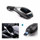 Автомобильный ФМ Bluetooth модулятор FM трансмиттер для авто в машину HZ H20BT Original Серый - изображение 2