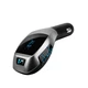Автомобильный ФМ Bluetooth модулятор FM трансмиттер для авто в машину HZ H20BT Original Серый - изображение 4
