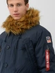 Парка Alpha Industries N-3B Alpine Parka MJN49503C1 XS Replica Blue (640631825339) - зображення 4