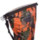 Водонепроницаемый гермомешок 30 л Поливинилхлорид плечевой ремень Zelart Waterproof Bag цвет камуфляж оранжевый TY-6878-30 - изображение 7