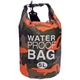 Водонепроникний гермомешок з плечовим ременем Waterproof Bag 5л orange camouflage TY-6878-5 - зображення 1