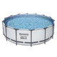 Круглый каркасный бассейн Bestway 5612X (427х122 см) с картриджным фильтром, тентом и лестницей - изображение 1