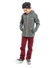 Демисезонная куртка SOFTSHELL NANO F18M1401-DkGrayMix серый 150 - 158 см (F18M1401-DkGrayMix-14) - изображение 3
