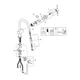 Смеситель для кухни с выдвижным изливом Grohe Minta 32321002 - изображение 5