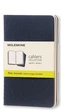 Набір зошитів Moleskine Cahier кишеньковий 9 х 14 см нелінований синій - зображення 1