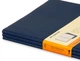 Набір зошитів Moleskine Cahier великий 19 х 25 см в лінію синій - изображение 5