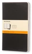 Набір зошитів Moleskine Cahier середній 13 х 21 см в лінію чорний - зображення 1