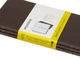 Набір зошитів Moleskine Cahier кишеньковий 9 х 14 см в клітинку коричневий - изображение 5