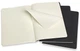 Набір зошитів Moleskine Cahier великий 19 х 25 см в крапку чорний - изображение 3