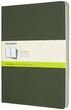 Набір зошитів Moleskine Cahier великий 19 х 25 см нелінований зелений - изображение 1