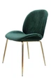 Стілець Kayoom Vigo TM110/2 Green/Brass - зображення 1