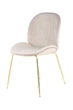 Стілець Kayoom Vigo TM110/2 Beige/Brass - зображення 1