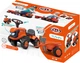 Jeździk dla dzieci Falk 260C Kubota z przyczepą Pomarańczowy (3016200026037) - obraz 2