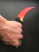 Деревянный нож из КС ГО Керамбит Градиент Игрушечный нож из дерева CS:GO Кarambit Fade 11005 - изображение 5