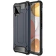 Бронированный противоударный TPU+PC чехол Immortal для Samsung Galaxy A12 Серый / Metal slate Без бренда - изображение 1