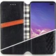 Кожаный чехол-книжка GETMAN Cubic (PU) для Xiaomi Redmi Note 10 Pro / 10 Pro Max Черный - изображение 2