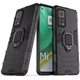 Ударопрочный чехол Transformer Ring for Magnet для Xiaomi Mi 10T / Mi 10T Pro Черный / Soul Black Без бренда - изображение 1