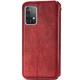 Кожаный чехол-книжка GETMAN Cubic (PU) для Samsung Galaxy A52 4G / A52 5G / A52s Красный - изображение 3