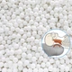 Велика анатомічна подушка для сну Egg Sleeper ортопедична з ефектом пам'яті, з кульковим наповнювачем Біла - зображення 9