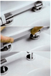 Инсталляция GROHE Rapid SL 38772001 + унитаз ROCA Gap A34H47C000/A34647L000 с сиденьем SoftClose A80148200U - изображение 7