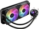 Система жидкостного охлаждения Asus ROG Strix LC II 280 Aura Sync ARGB 2x140 мм Fan (ROG-STRIX-LC-II-280-ARGB) - изображение 2
