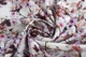 Ткань Креп Шелк бистрейч цветы фиолетовый пог. м. (16720) - изображение 4