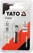 Зенківка конічна для металу YATO HEX- 1/4" 8.3 x 40 мм (YT-44722) - изображение 3