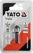 Зенківка конічна для металу YATO HEX- 1/4" 12.4 x 40 мм (YT-44724) - изображение 3