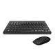 Комплект (клавиатура, мышь) Rapoo 8000M Wireless Black - изображение 2