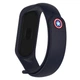 Ремінець Armorstandart Superhero Edition for Xiaomi Mi Band 4/3 Captain America Blue (ARM55061) - зображення 1