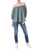 Блуза жіноча TRUSSARDI JEANS (56C00442-1T005181-G271/21-2) Зелений 42 - изображение 2