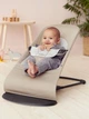 Кресло-шезлонг Baby Bjorn Balance Soft Джерси Бежево-серый хлопковый (5083) - изображение 2