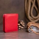 Женский кожаный кошелек ST Leather 19239 Красный - изображение 5