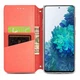 Чохол книжка на Samsung Galaxy A52 4G, A52 5G, для самсунг Галаксі А52 штучна шкіра на застібці червоний - зображення 5