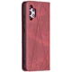 Чехол-книжка с кармашками UniCase Geometric Pattern для Samsung Galaxy A32 (А325) - Red - изображение 4