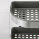 Полиці кутові настінні IKEA BROGRUND нержавійка 304.089.79 - изображение 3