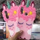 Чехол бампер Единорог 3D резиновый для Samsung Galaxy A30 (SM-A305FZ) /A20 (SM-A205F) - изображение 2