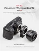 Адаптер Viltrox NF-M1 для объектива F-mount на байонет Micro 4/3 (Nikon F - Micro 4/3) (Olympus, Panasonic) - изображение 4